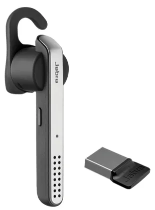 Jabra Stealth UC Bluetooth - headset, silver