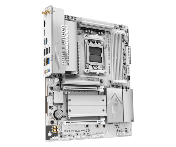 ASRock X870 Challenger WiFi White AM5 ATX Motherboard
