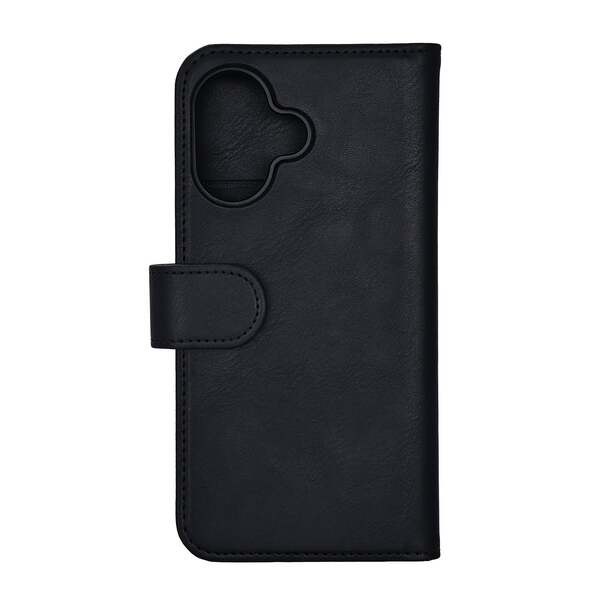 Gear 2-in-1 MagSerie iPhone 17 - plånboksfodral, Svart