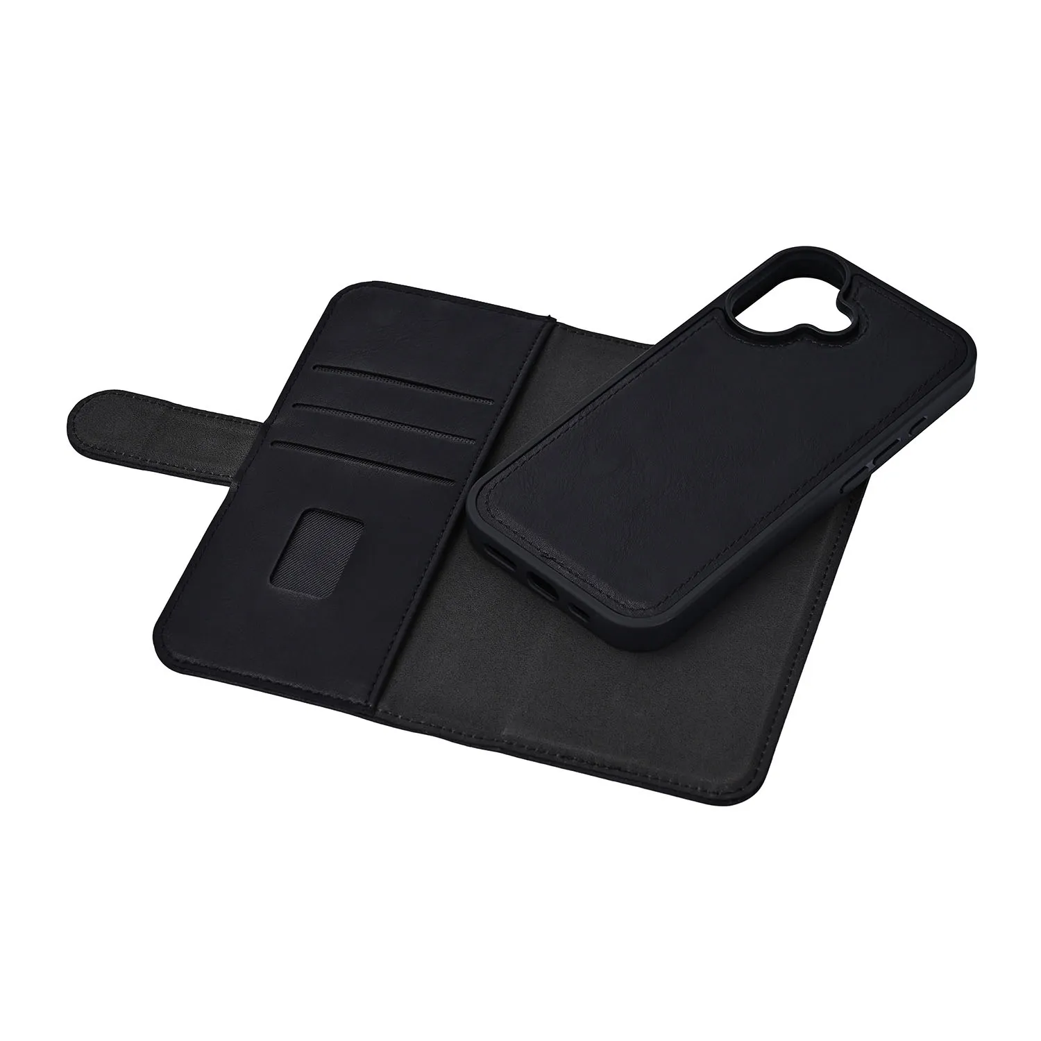MagSerie 2-in-1 Wallet Case for iPhone 17, Black