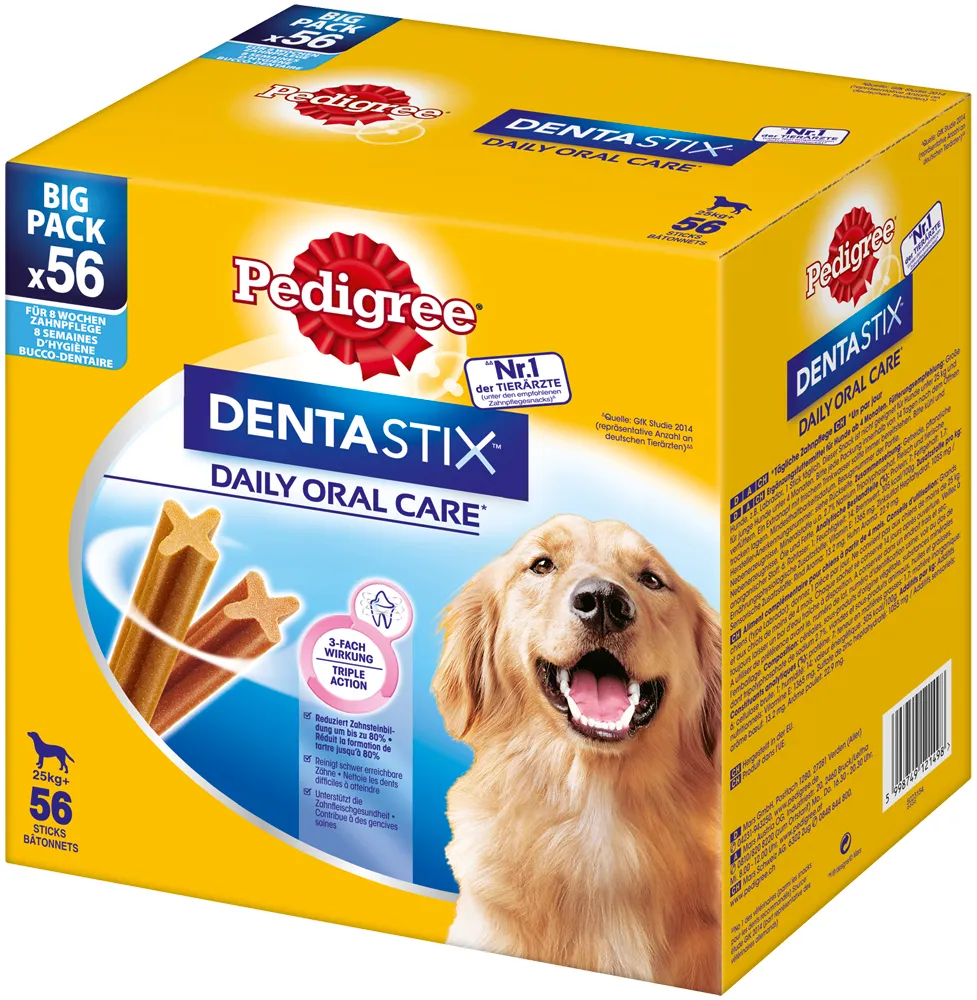 Pedigree Denta Stix Maxi (26&ndash;44 kg) Nauta & Kana, Adult, 2,16 kg