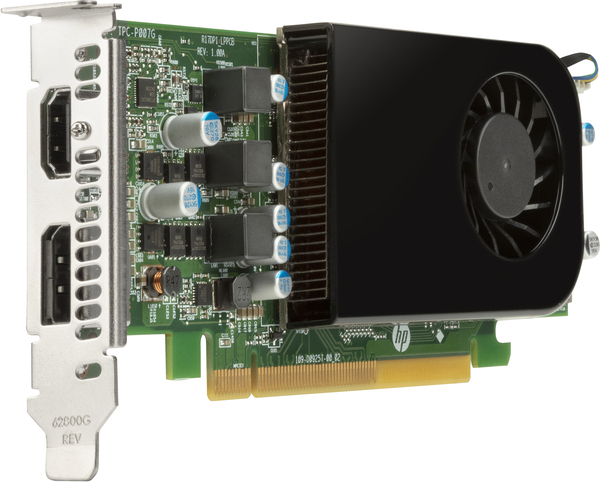 HP AMD Radeon RX550X 4GB LP DisplayPort Card -n&auml;yt&ouml;nohjain