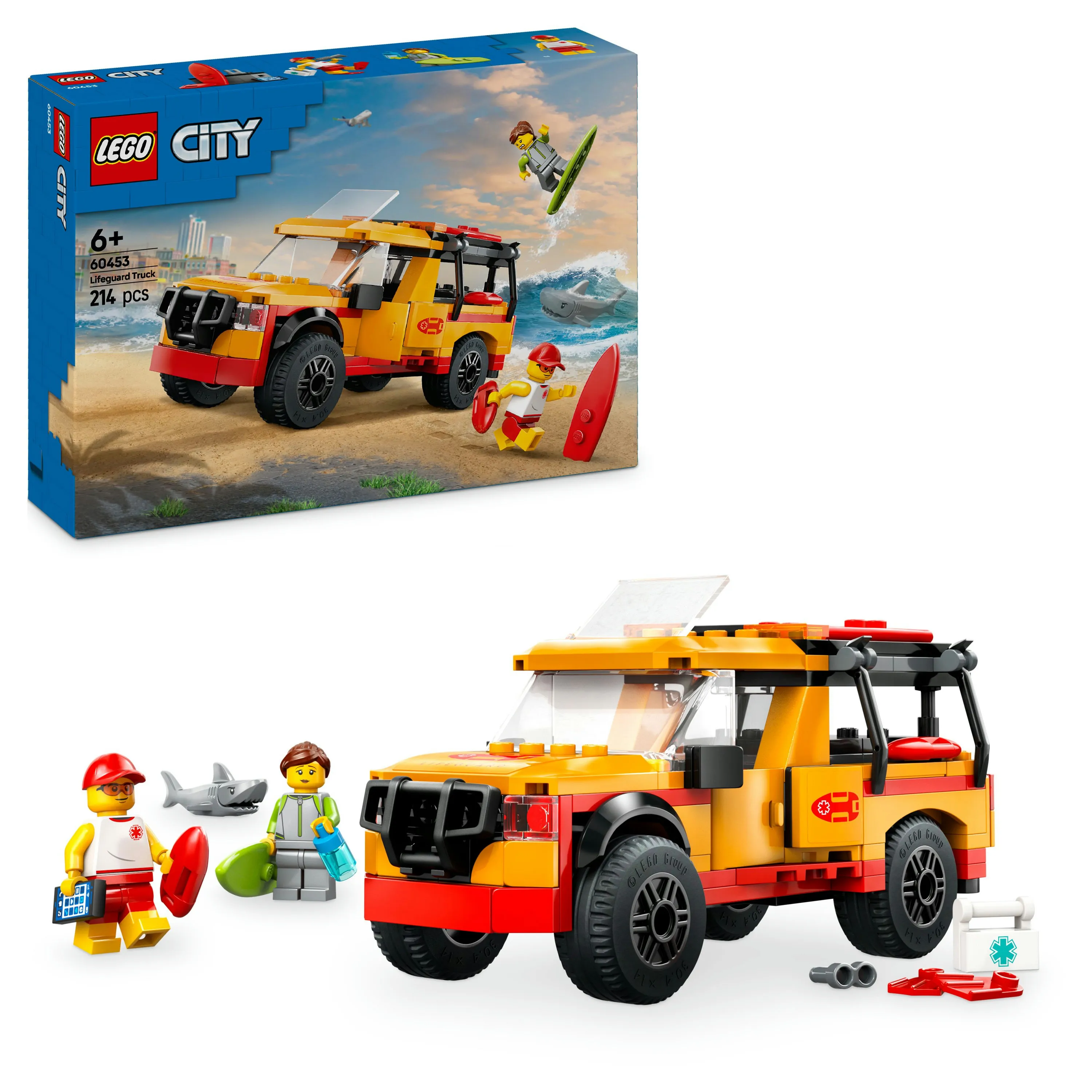LEGO City Rantavahdin pelastusauto 60453