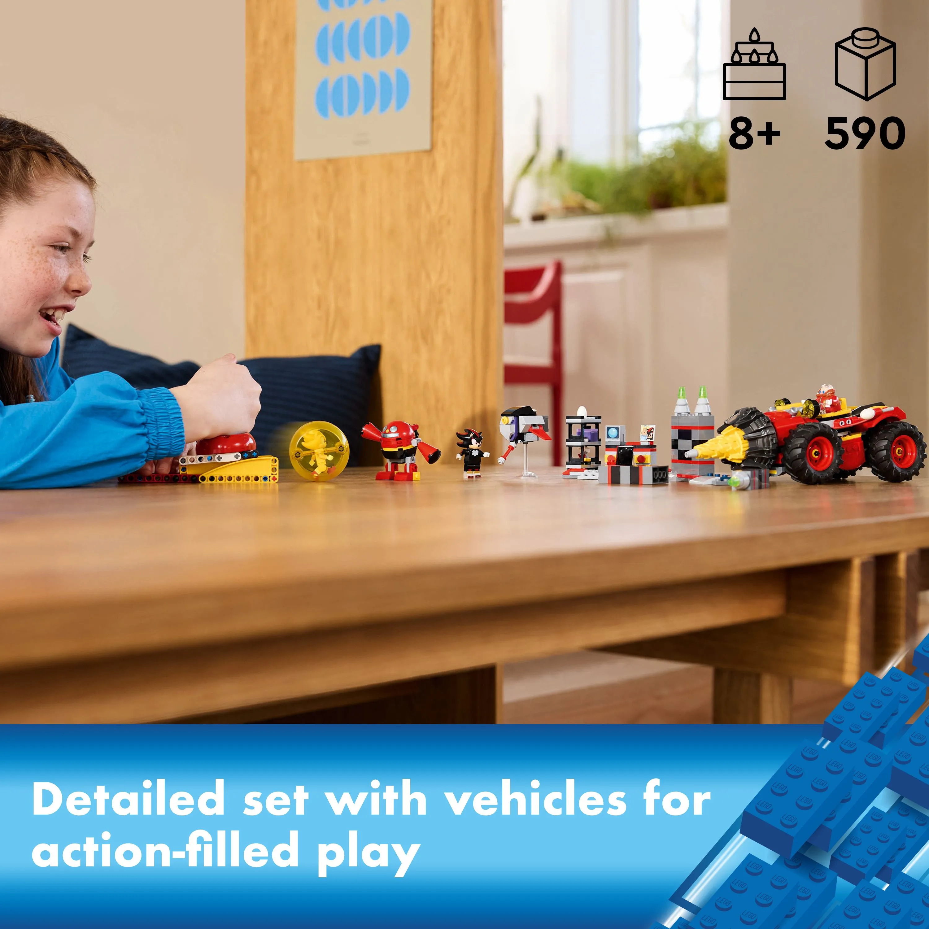 LEGO Sonic the Hedgehog Super Sonic vs. Egg Drillster 76999