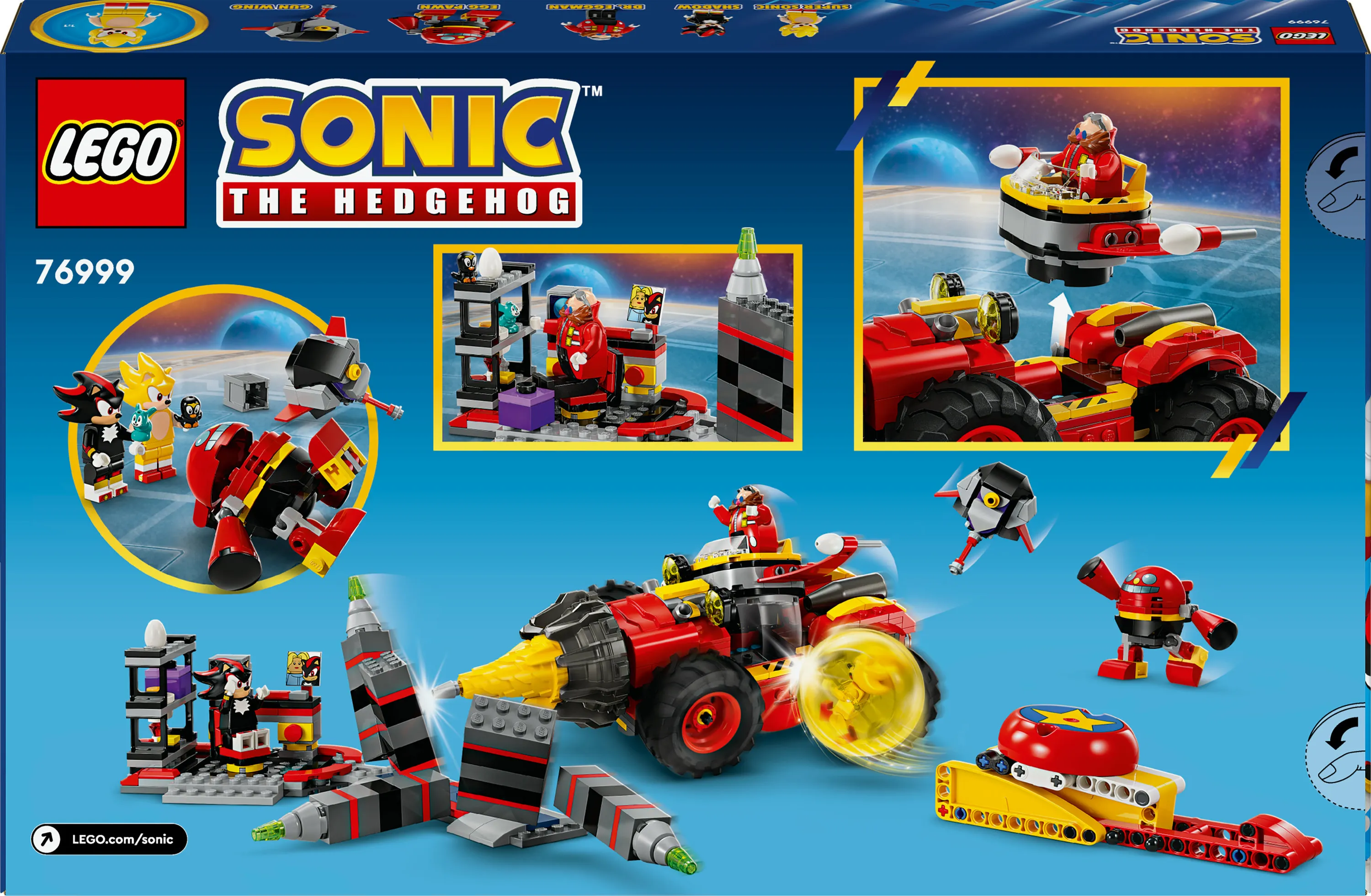 LEGO Sonic the Hedgehog Super Sonic vs. Egg Drillster 76999