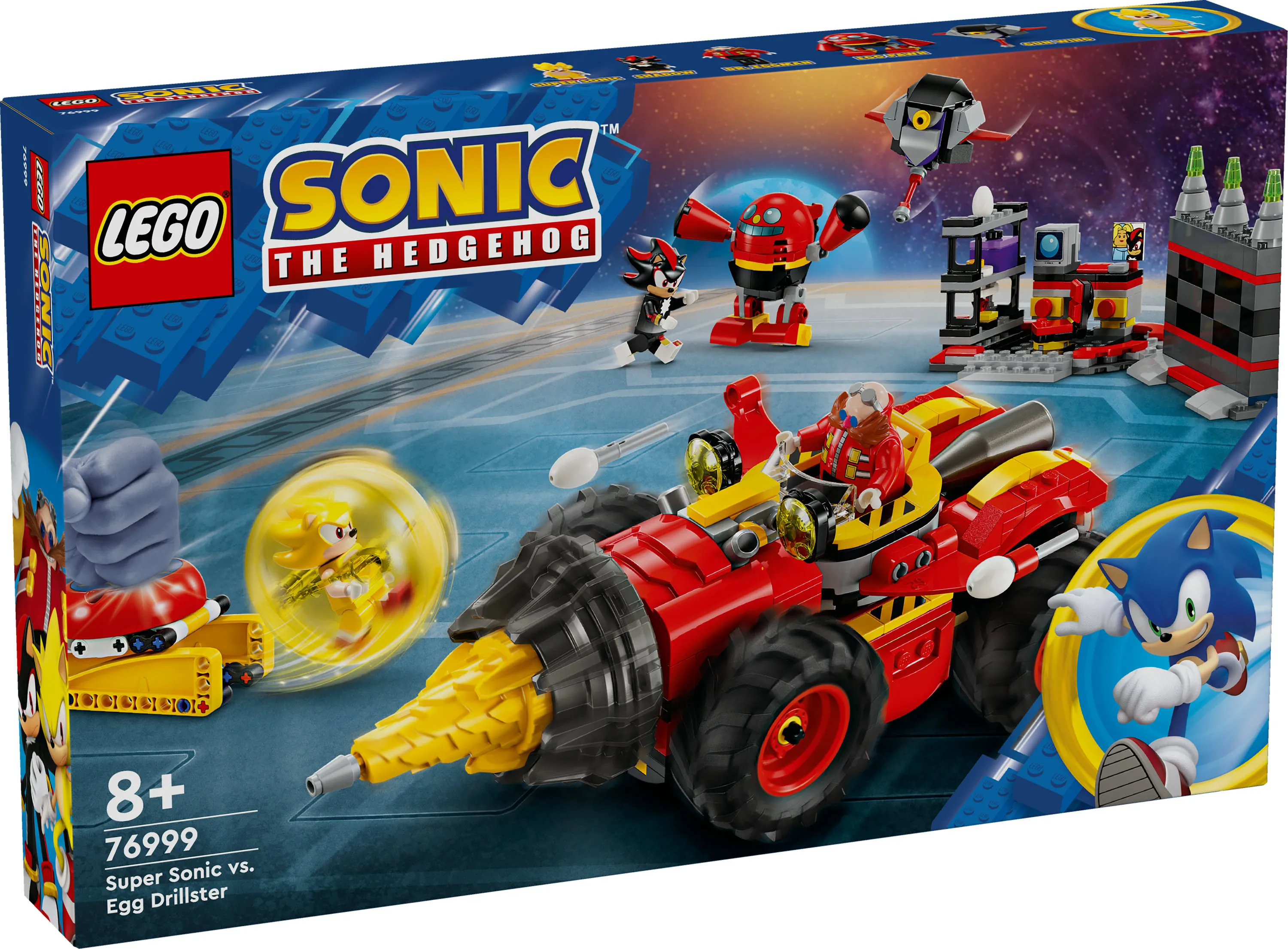 LEGO Sonic the Hedgehog Super Sonic vs. Egg Drillster 76999