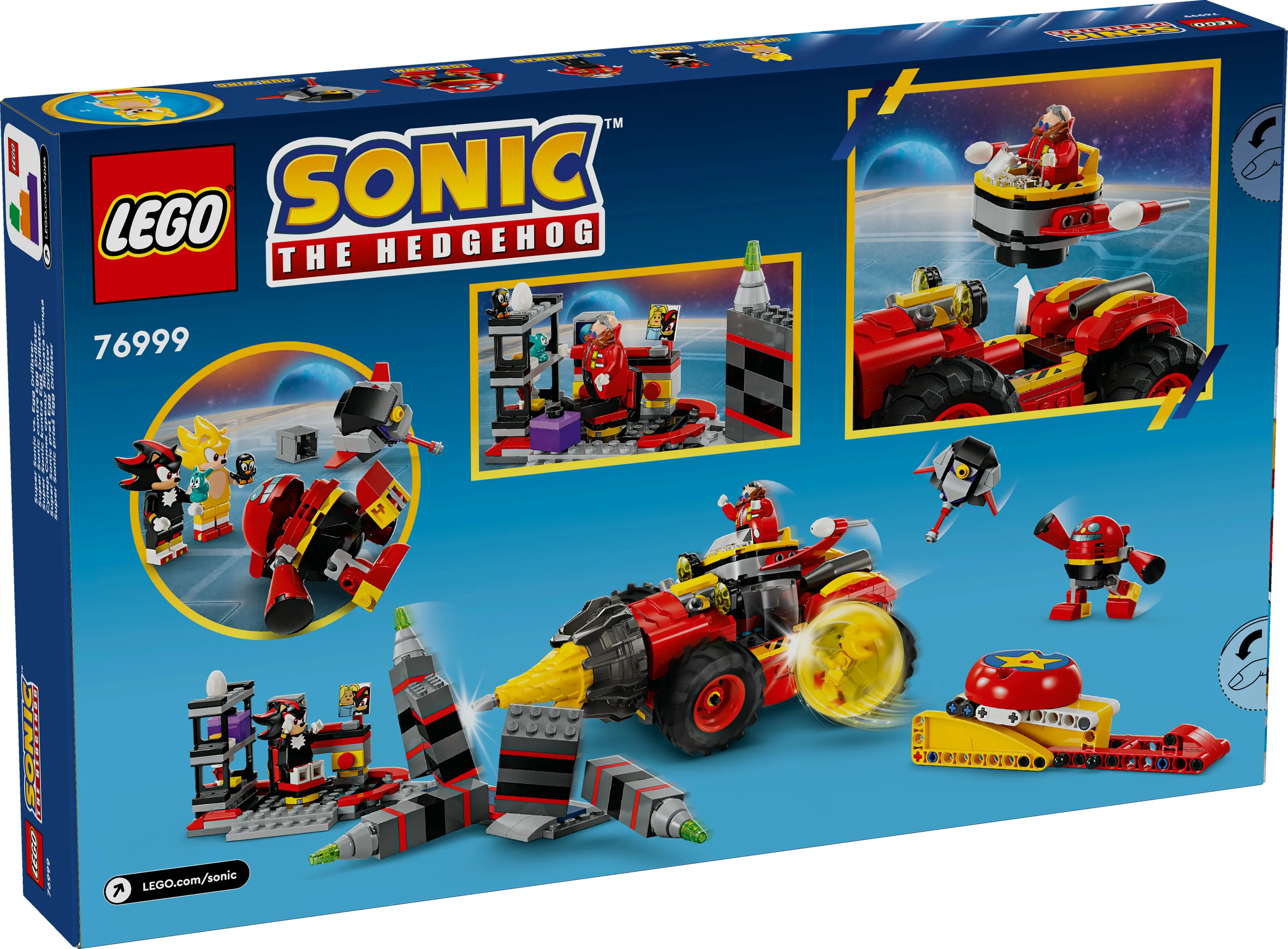 LEGO Sonic the Hedgehog Super Sonic vs. Egg Drillster 76999