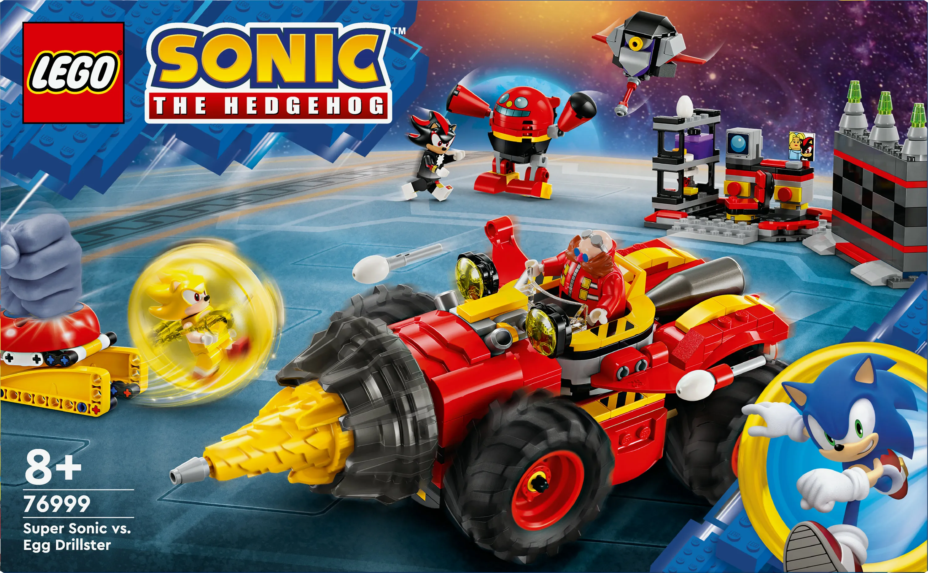 LEGO Sonic the Hedgehog Super Sonic vs. Egg Drillster 76999