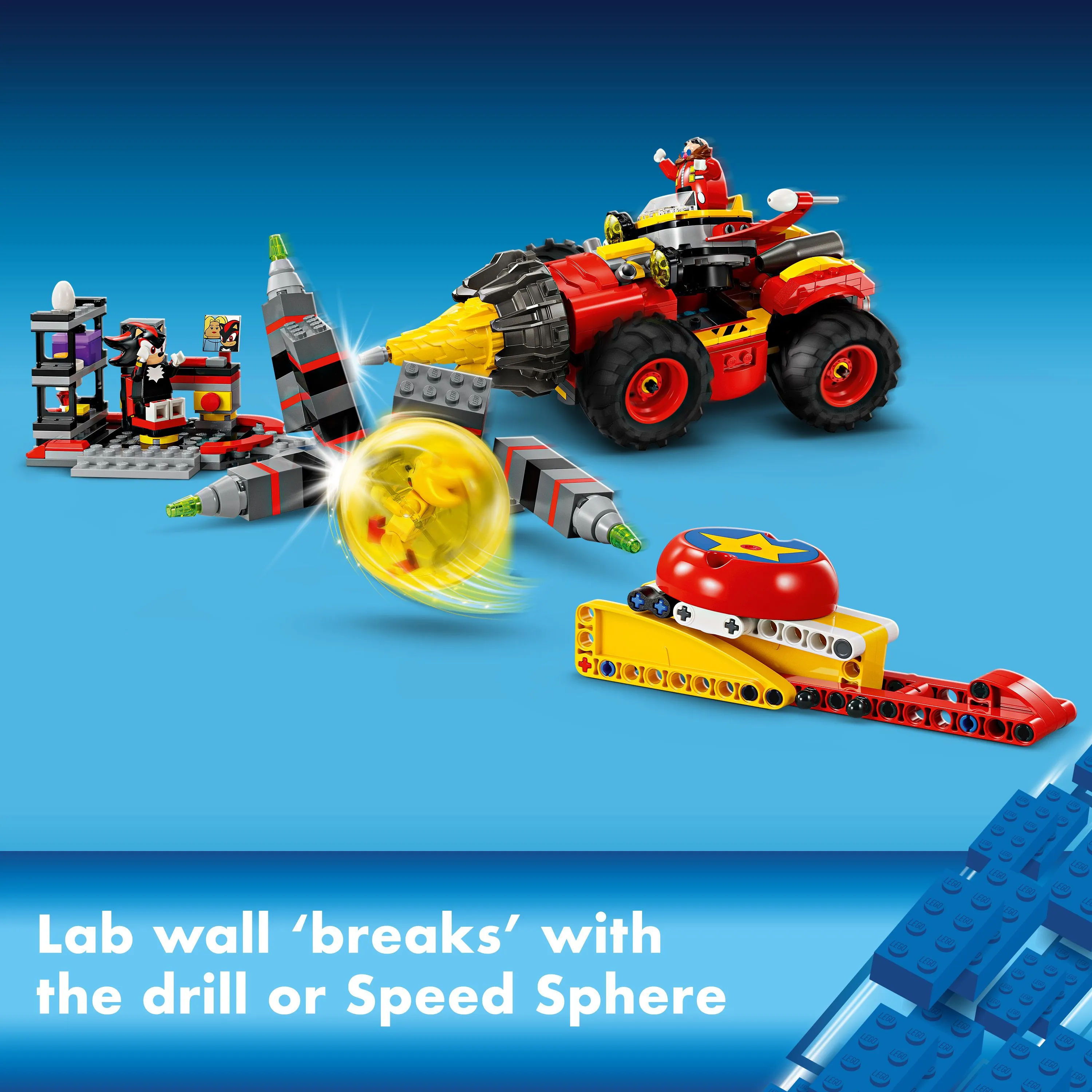 LEGO Sonic the Hedgehog Super Sonic vs. Egg Drillster 76999