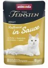 Animonda Vom Feinsten Adult Raffinesse in Sauce - Chicken & Rabbit, V&aring;tfoder f&ouml;r katt, 85 g