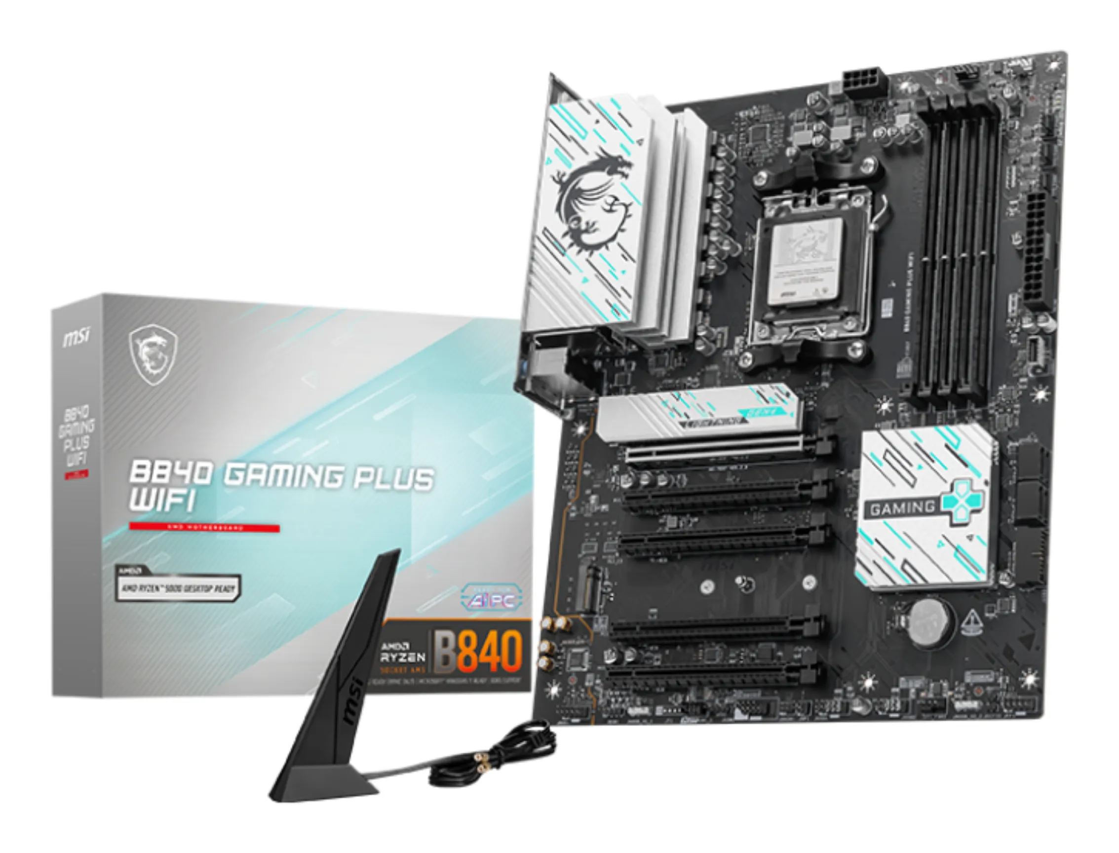 MSI B840 Gaming Plus WIFI 7 AM5 ATX - motherboard