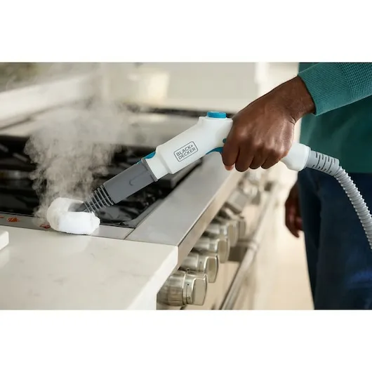 BLACK+DECKER BHSMP2314-QS -s&auml;ili&ouml;h&ouml;yrypesuri, 2300 W, 1,2 L, 4 bar, 14 tarviketta, sininen/valkoinen