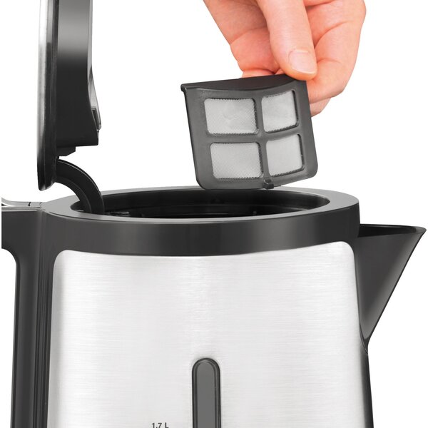 Krups Control Line BW 442D - electric kettle, silver, 1.7l