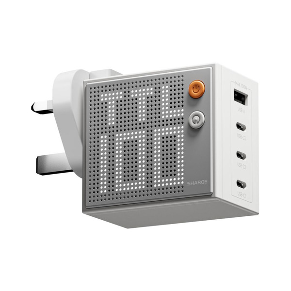 SHARGE Pixel 100W - GaN charger, White
