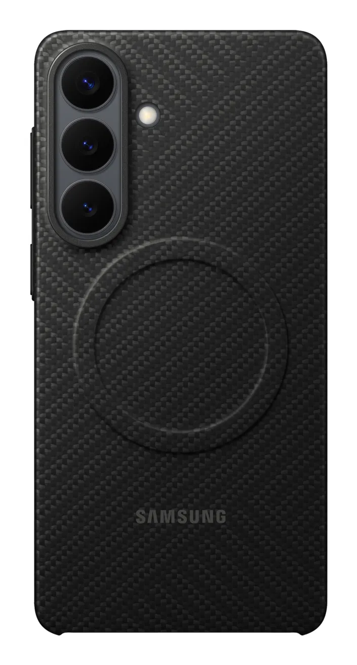 Samsung Galaxy S26+ Carbon Magnet Case -suojakuori, Musta