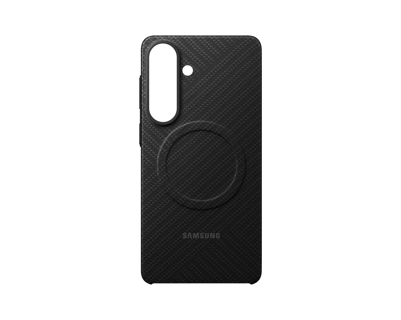 Samsung Galaxy S26+ Carbon Magnet Case -suojakuori, Musta