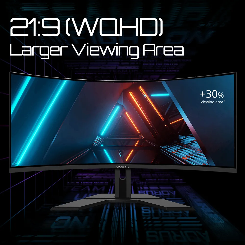 Gigabyte 34 LED G34WQC A 144Hz