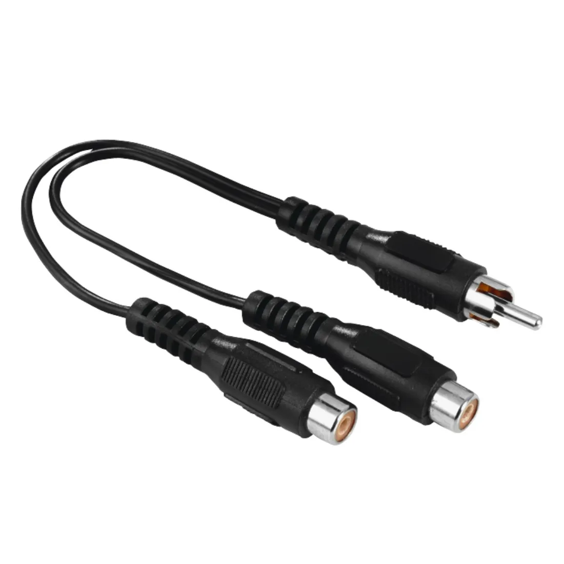 Hama RCA &ndash; 2xRCA ljudkabel, svart