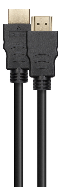 Deltaco Ultra High Speed HDMI 2.1 cable, 8K, with Ethernet, 2 m, Black