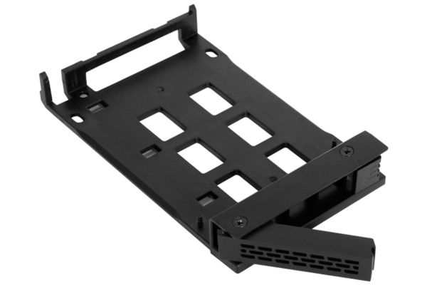 4x 2.5&quot; SATA/SAS in 1x 5.25&quot; bay mobile rack screwless trays black