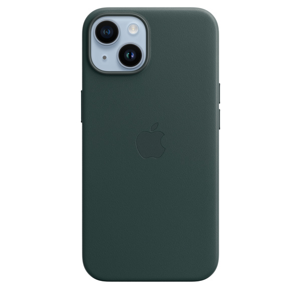 Apple iPhone 14, MagSafe -nahkakuori, Forest Green Apple iPhone 14, MagSafe -nahkakuori, Forest Green