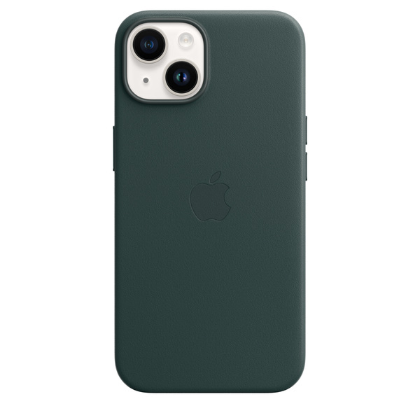 Apple iPhone 14, MagSafe -nahkakuori, Forest Green Apple iPhone 14, MagSafe -nahkakuori, Forest Green