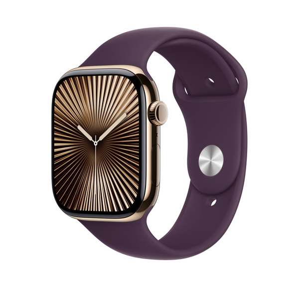 Apple Watch 46 mm -urheiluranneke, Luumu, M/L