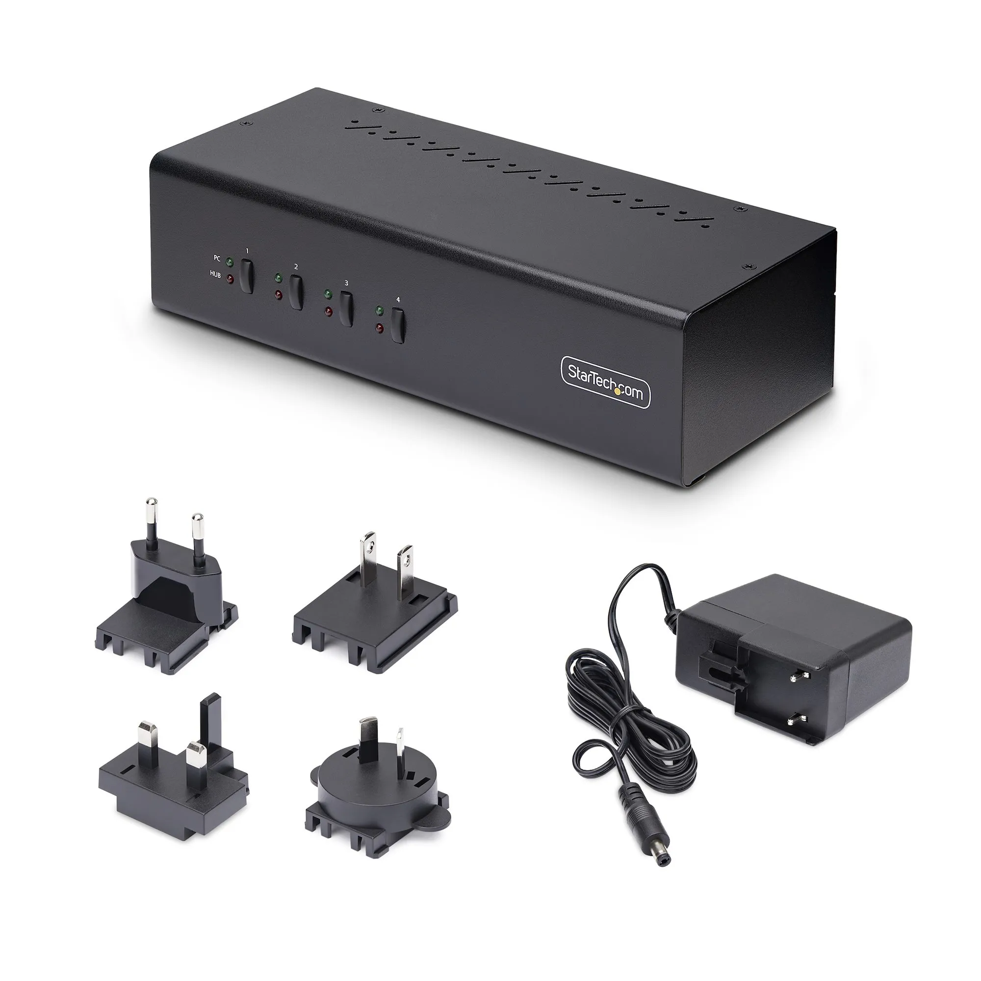 Startech 4-Port Dual-DisplayPort KVM Switch 4K
