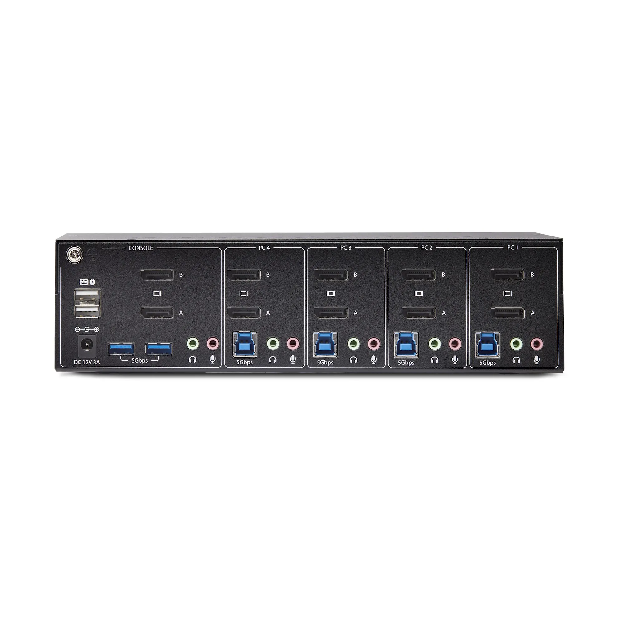 Startech 4-Port Dual-DisplayPort KVM Switch 4K