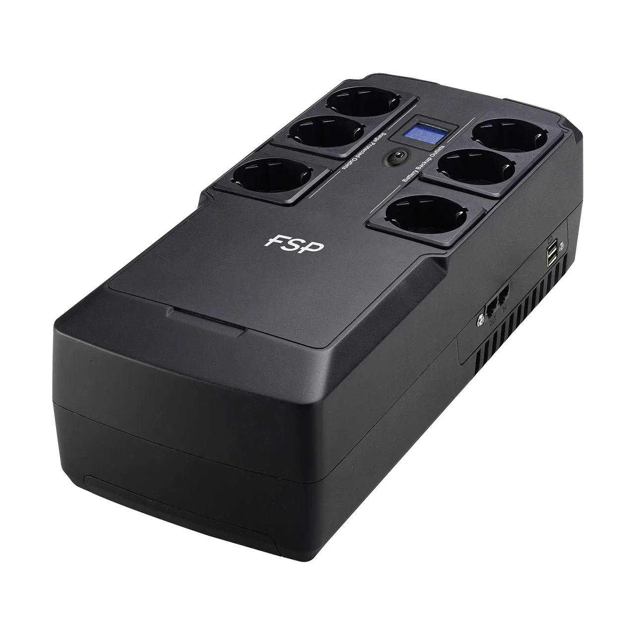 FSP NanoFit 600 UPS&Surge Protector 600VA/360W 6xSchuko