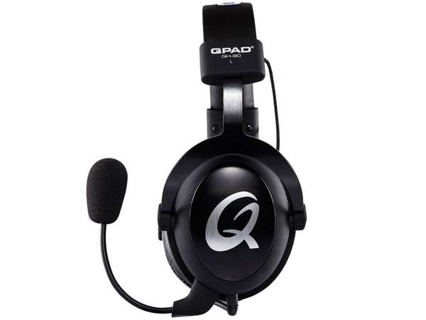 QPAD QH-90 Closed - Gaming Headset, Black