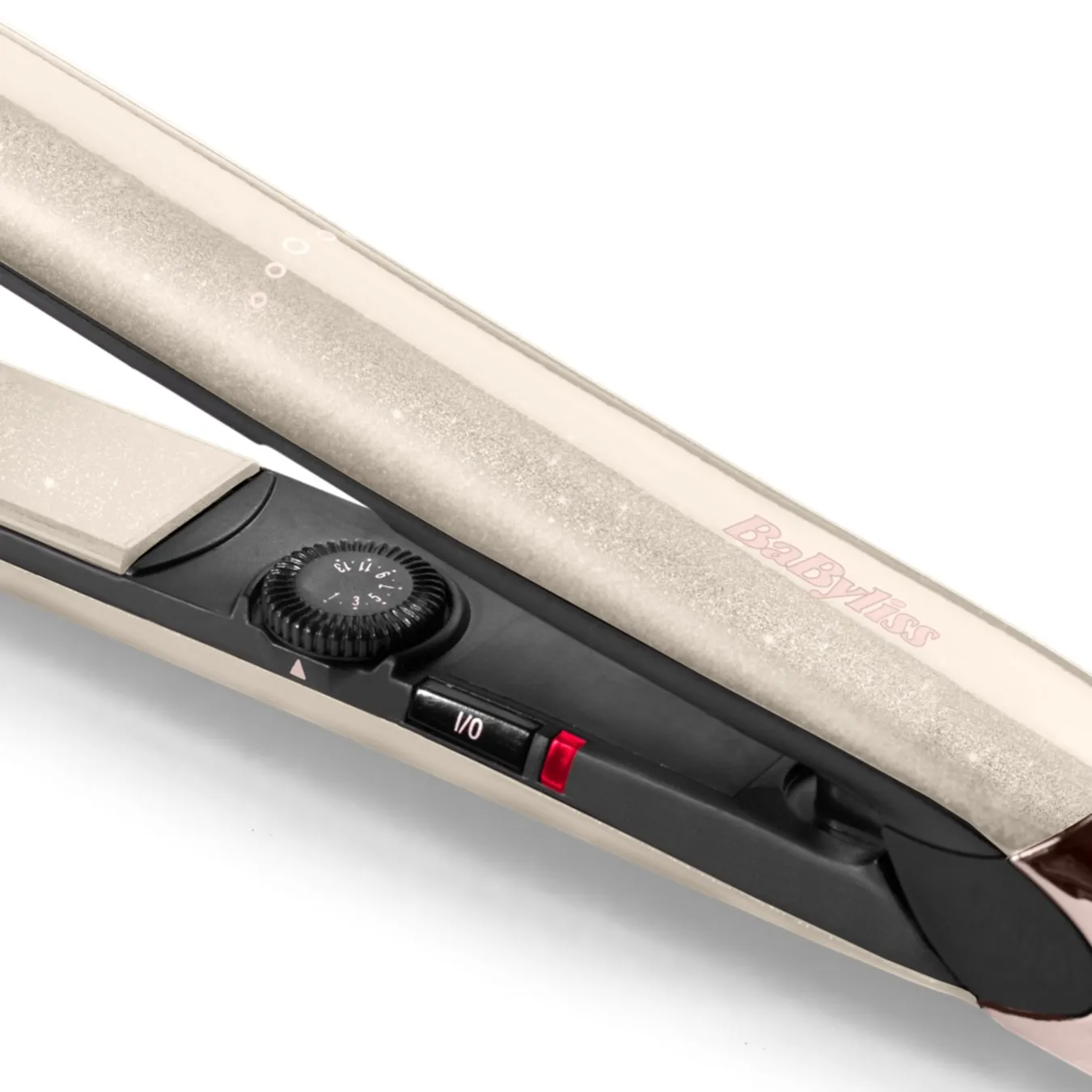 BaByliss ST914PE 25mm Hair Straightener, Warm Beige/Copper
