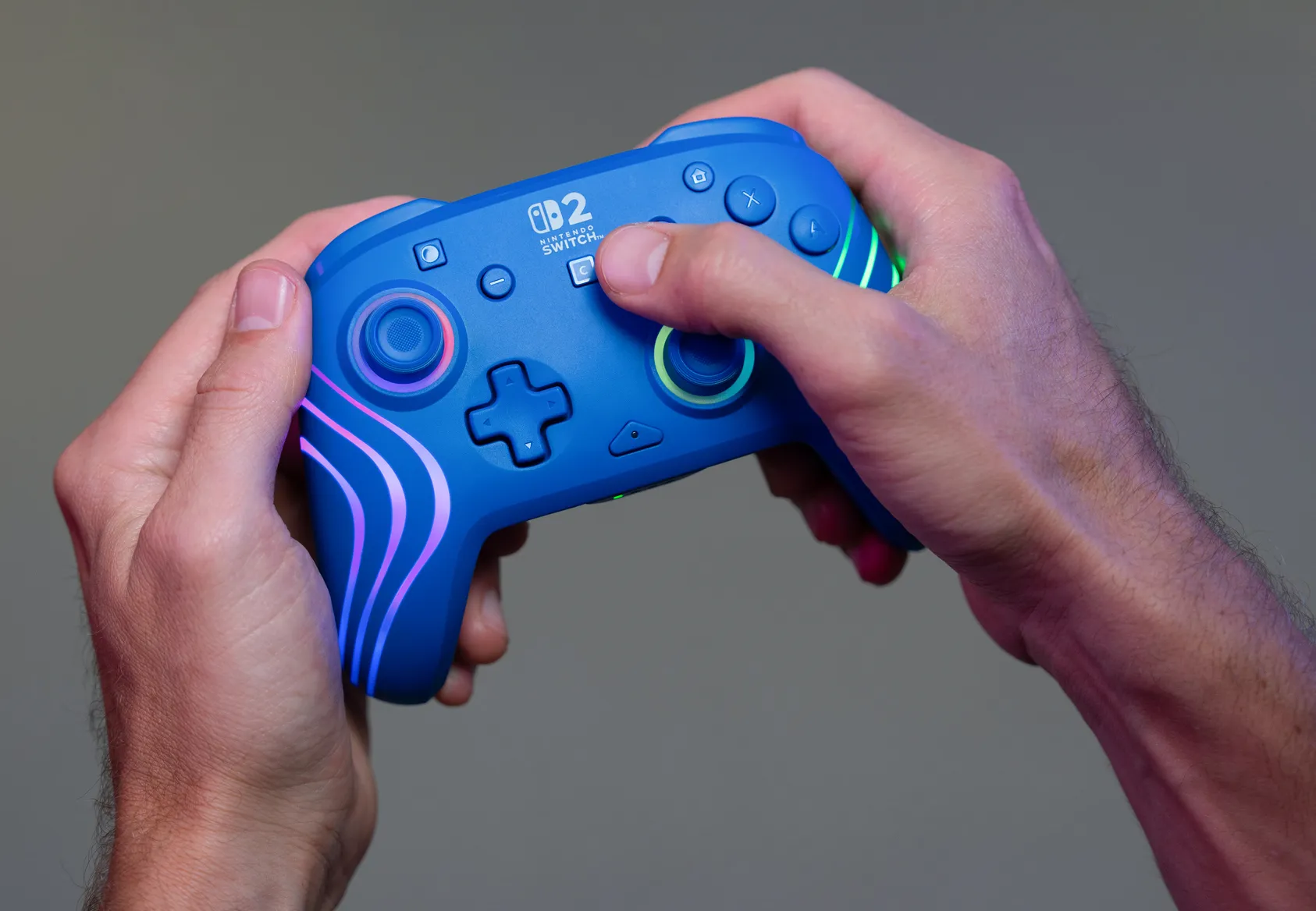 Turtle Beach Afterglow Wave tr&aring;dl&ouml;s handkontroll f&ouml;r Nintendo Switch - Bl&aring;