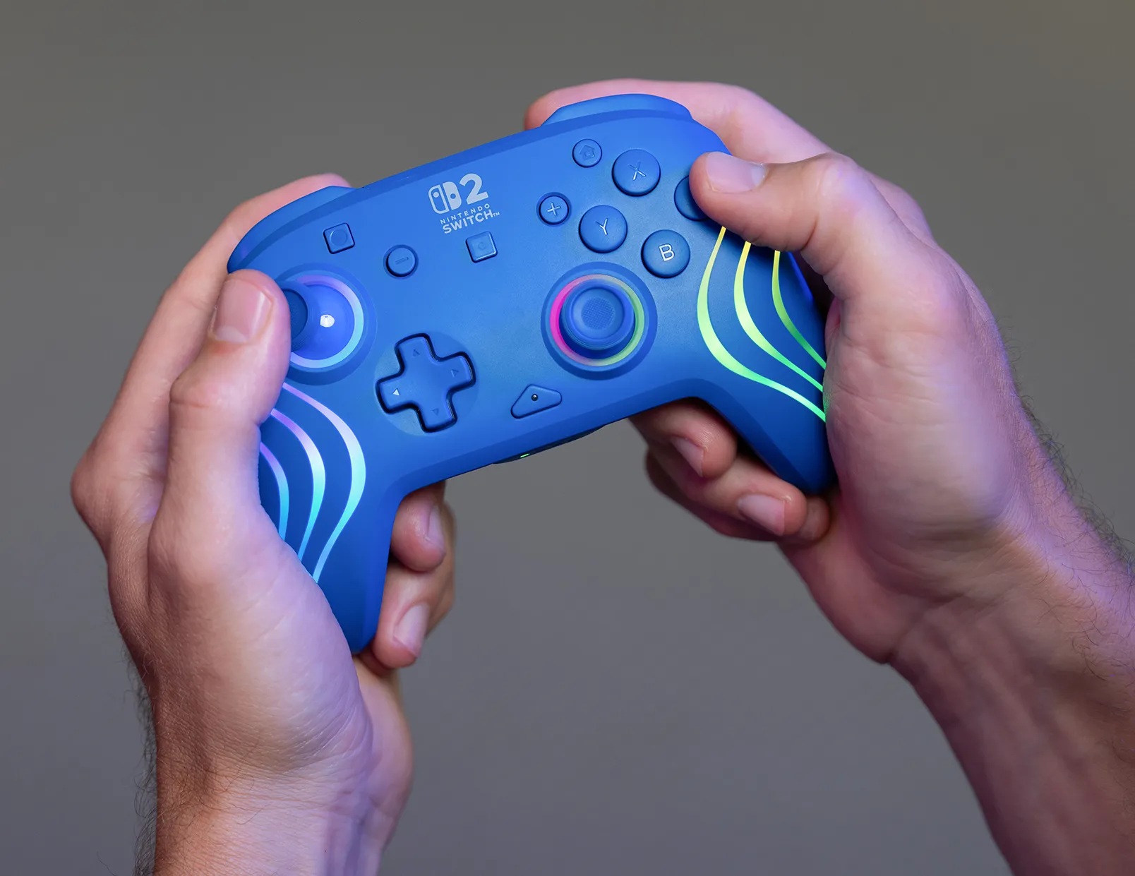 Turtle Beach Afterglow Wave tr&aring;dl&ouml;s handkontroll f&ouml;r Nintendo Switch - Bl&aring;