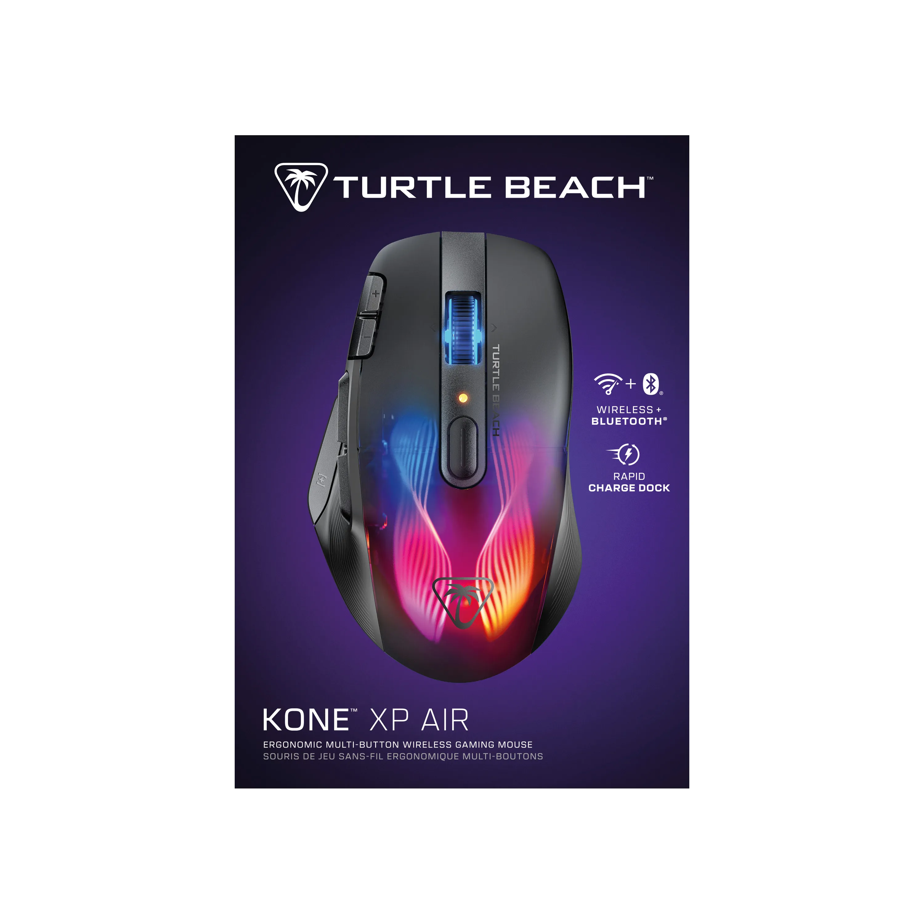 Turtle Beach Kone XP Air - wireless gaming mouse, black