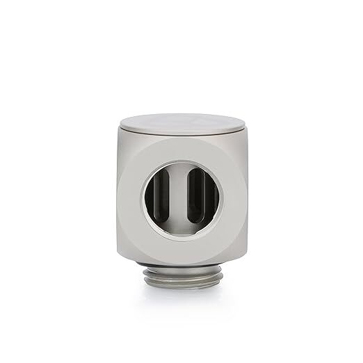 Thermal Grizzly DeltaMate Rotary, 90&deg; Rotary Fitting, Matt Nickel