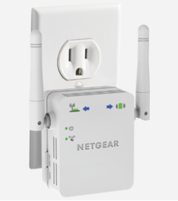 NETGEAR WN3000RPv2 - Wi-Fi-alueen laajennin - 802.11b/g/n - 2.4 GHz