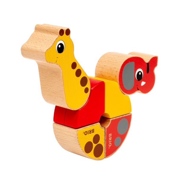 Brio Magnet Elefant and Giraffe 30284, 6pcs