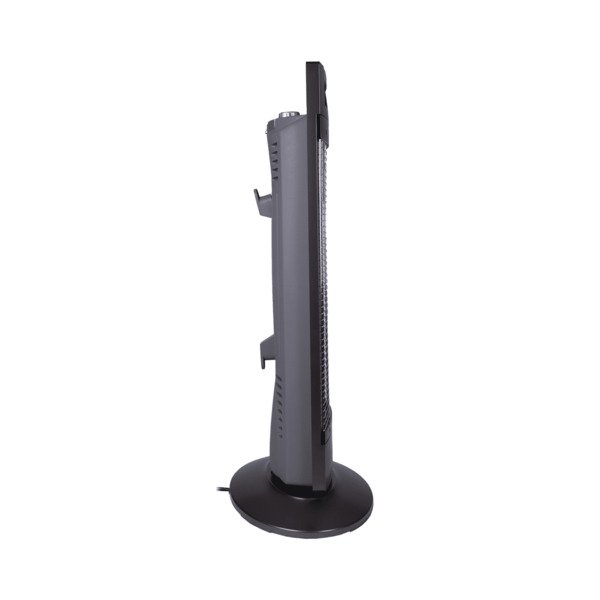 Steba CH 1 ECO Carbon Radiant Heater, 1000 W, 2 Power Levels, Adjustable Thermostat, Black/Anthracite