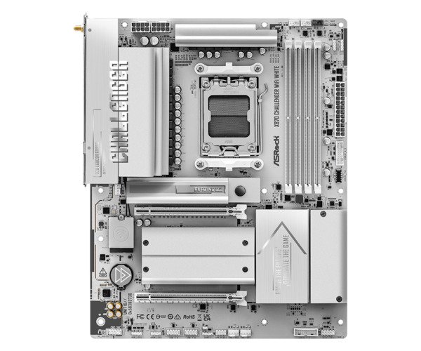 ASRock X870 Challenger WiFi White AM5 ATX Motherboard