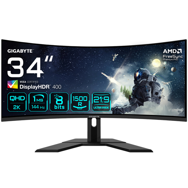 Gigabyte 34 LED G34WQC A 144Hz