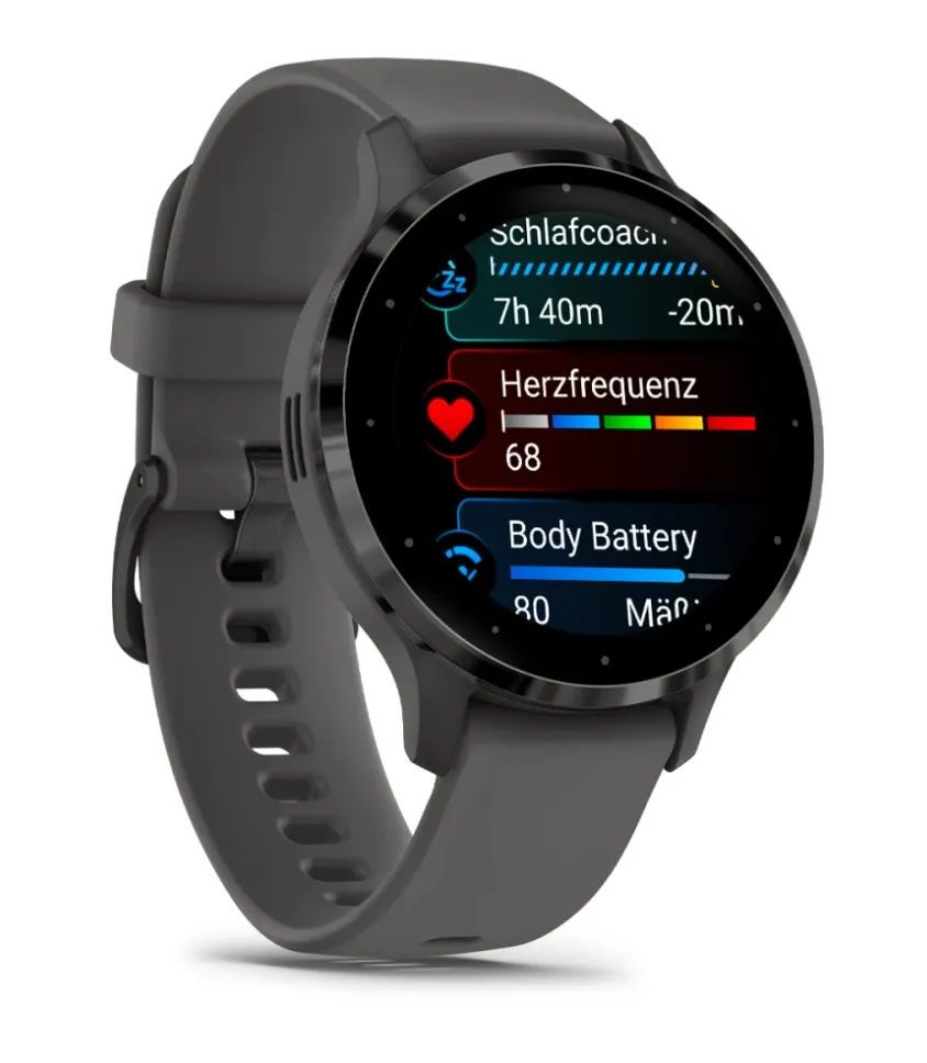 Garmin Venu 3S - smart watch, black sesame/slate