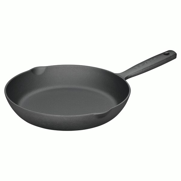 Fiskars Folken Cast Iron Frying Pan, 24 centimeters, 1.5 liters