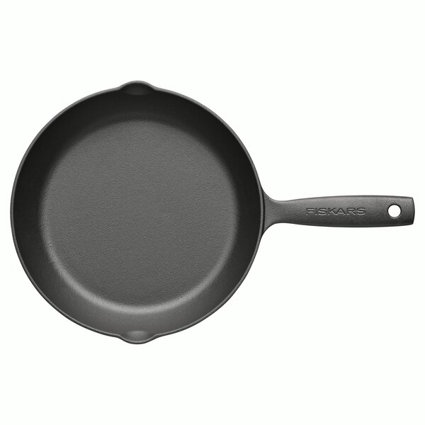 Fiskars Folken Cast Iron Frying Pan, 24 centimeters, 1.5 liters