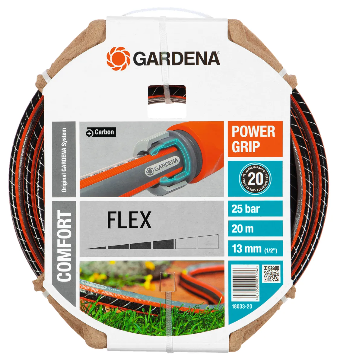 Gardena Comfort Flex - hose, 20m, 13mm