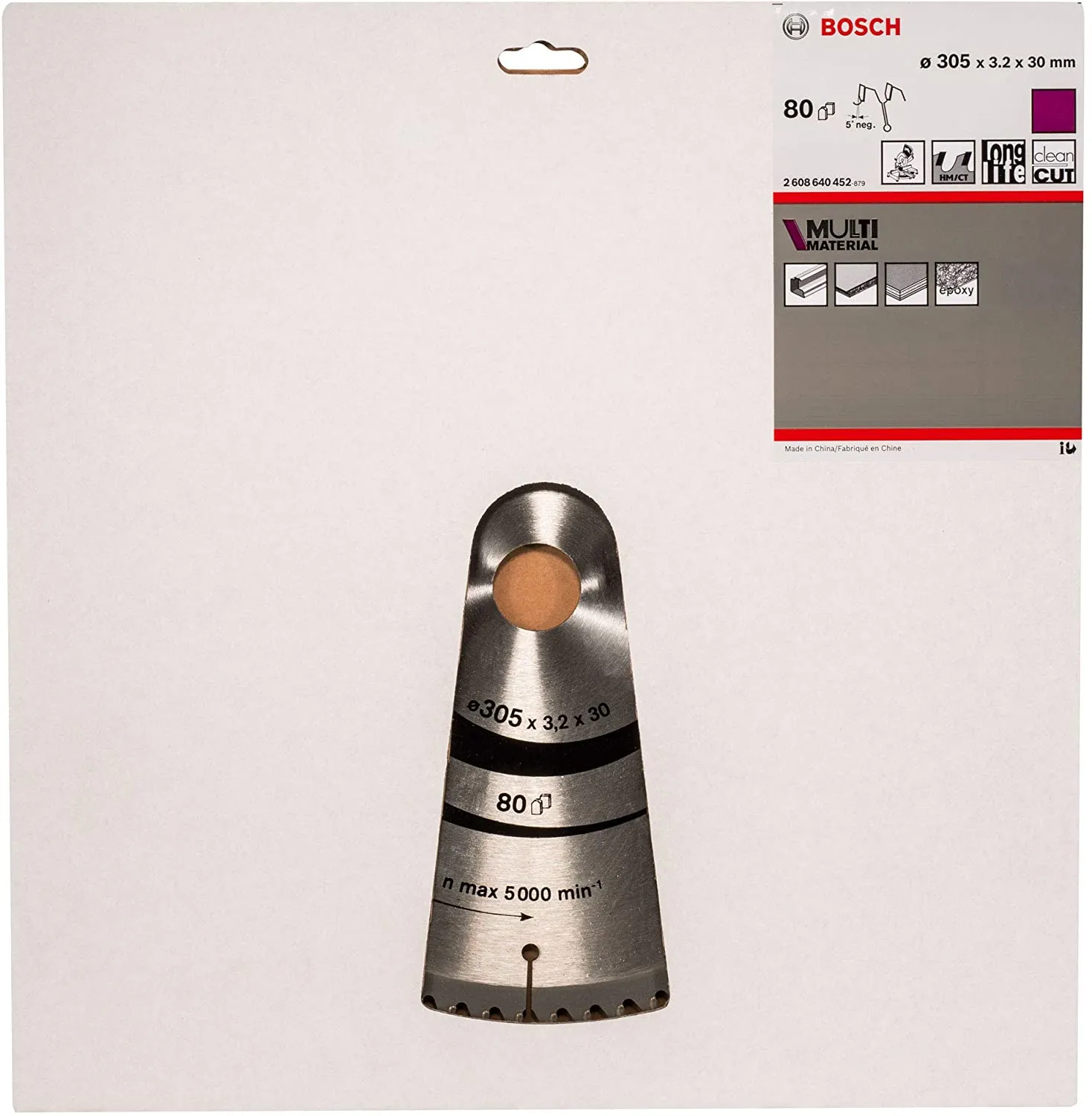 Bosch Circular Saw Blade Multi 305x30mm