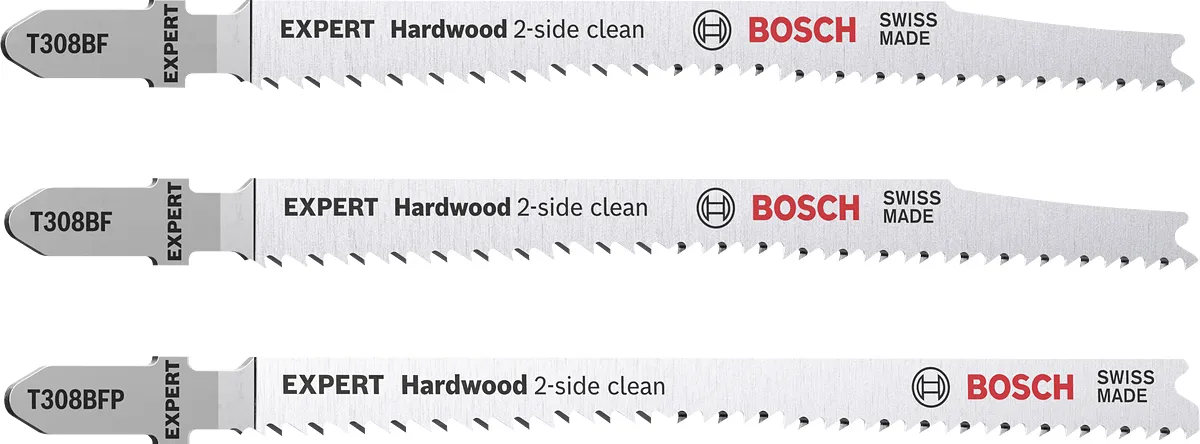 Bosch Expert Hardwood 2-side clean Stiksavsklinges&aelig;t Stiksav