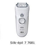 *BRAUN EPILAATTORI SILK-EPIL SE7681WD XPRESSIVE  Body &amp; Face System Wet &amp; Dry - Verkkovirta ja ladattava- K&auml;&auml;ntyv&auml; ajop&auml;&auml;- HairLift-j&auml;rjestelm&auml;- vesipest&auml;v&auml;. 5