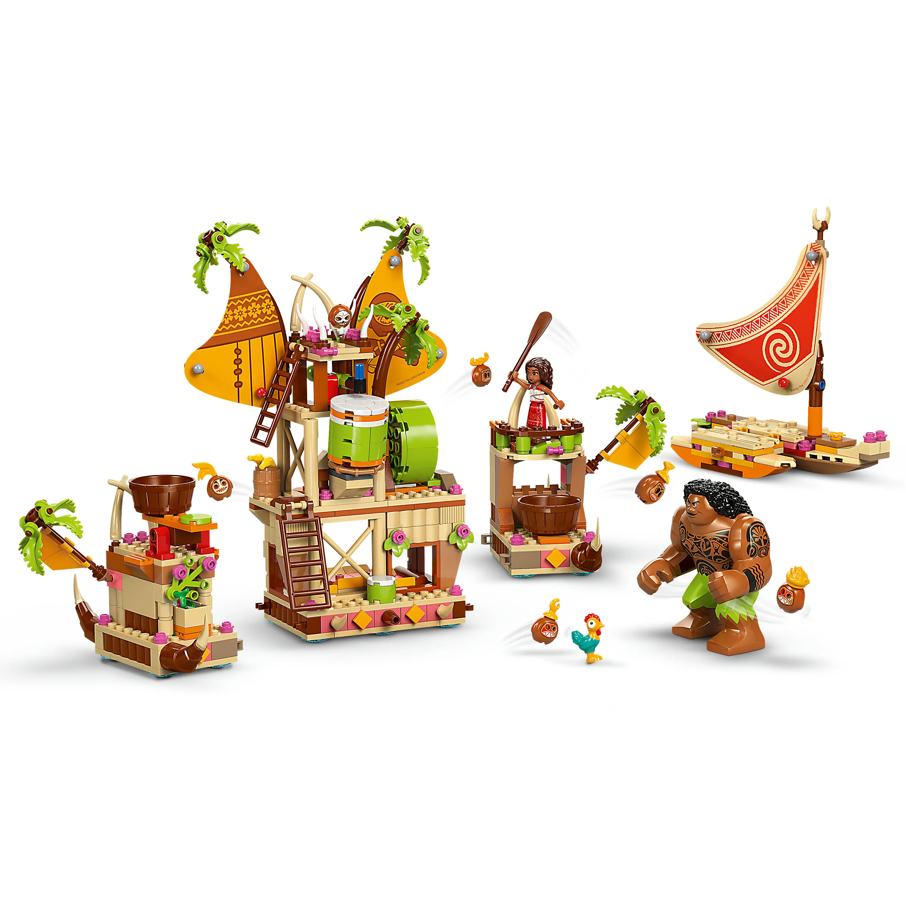 LEGO Disney Vaiana Kakamora Ship 43258