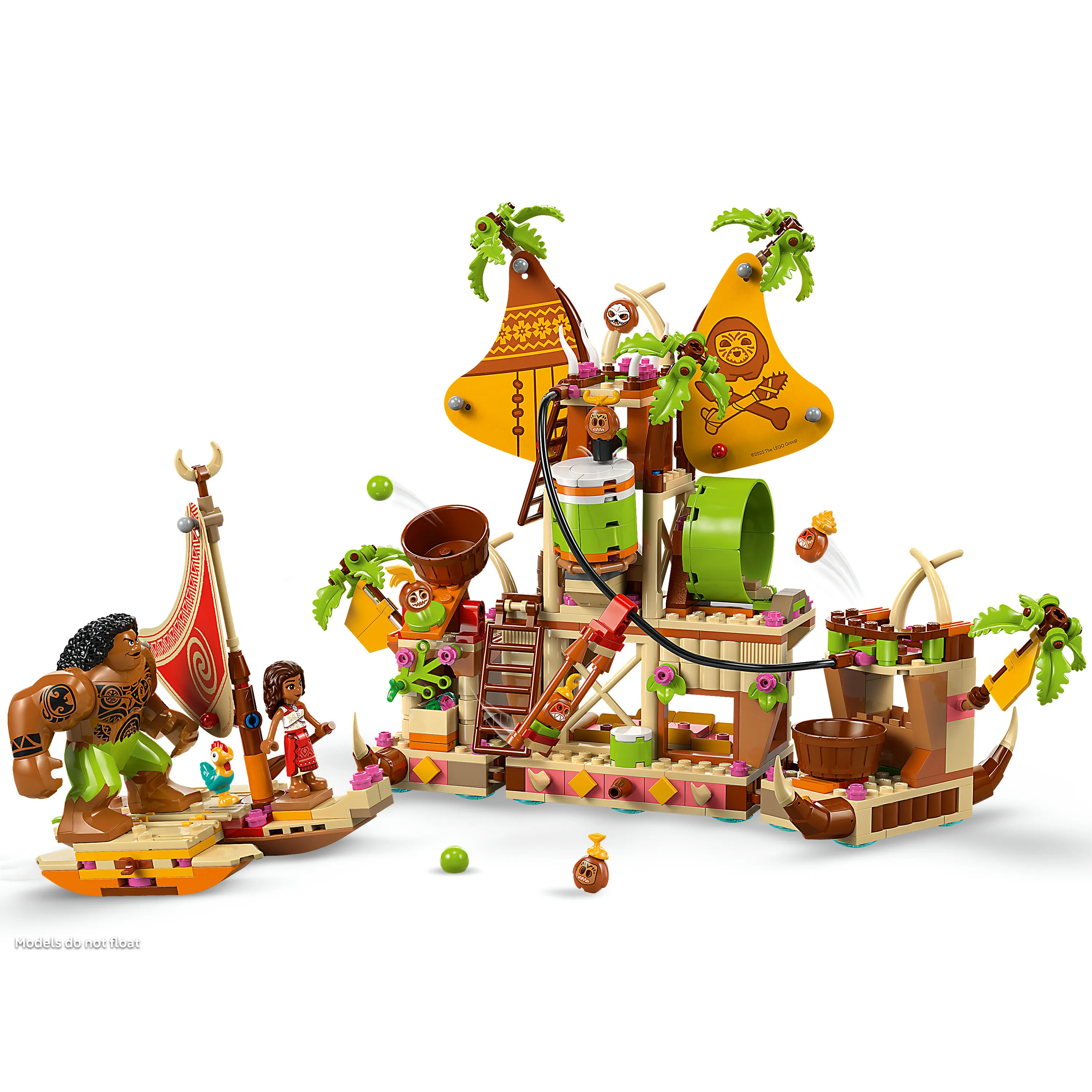 LEGO Disney Vaiana Kakamora Ship 43258